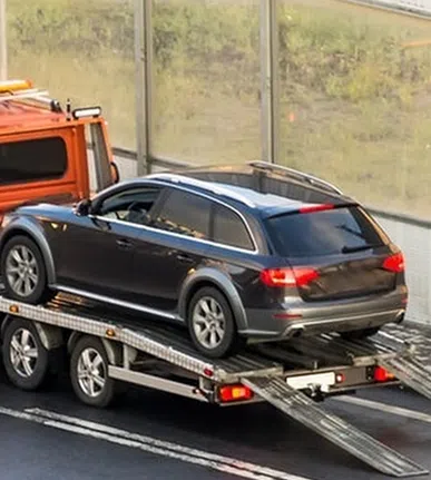 Towing a Car in Conroe